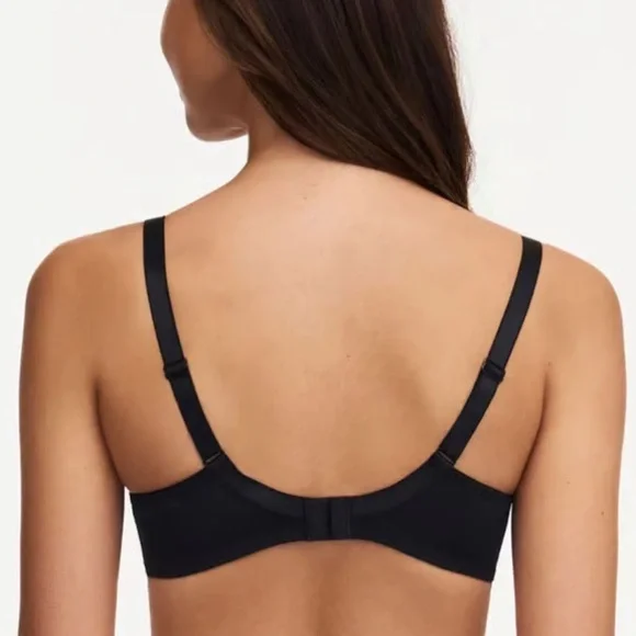 NWT Chantelle Every Curve Full Coverage Unlined Bra in Black Size 42DDD / 42F - Picture 3 of 9